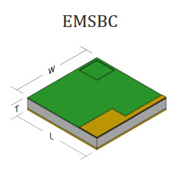 EMSBC SERIES BACK CONTACT SMD RESISTORS